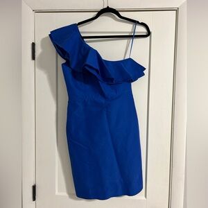 One Shoulder Mini Dress